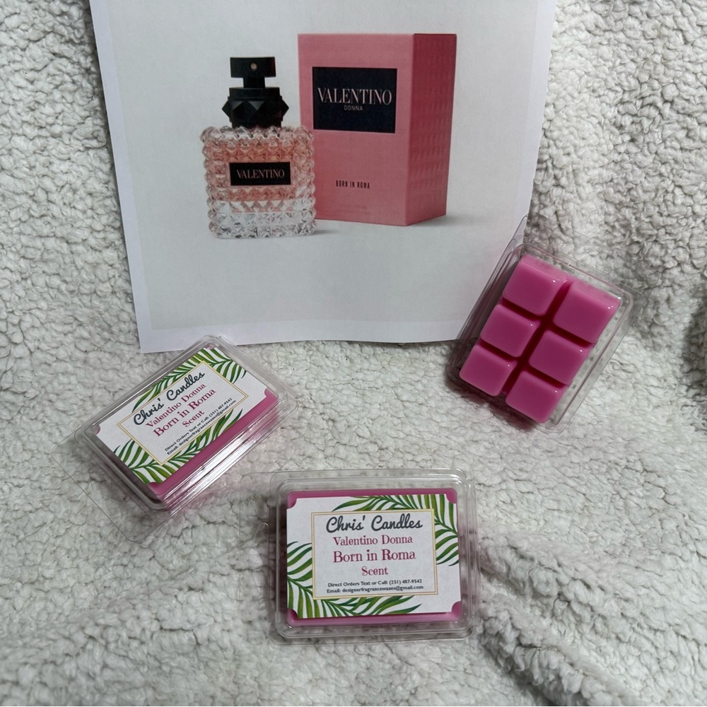 3 Packs Valentino Donna Born in Roma Scent Wax Melts
